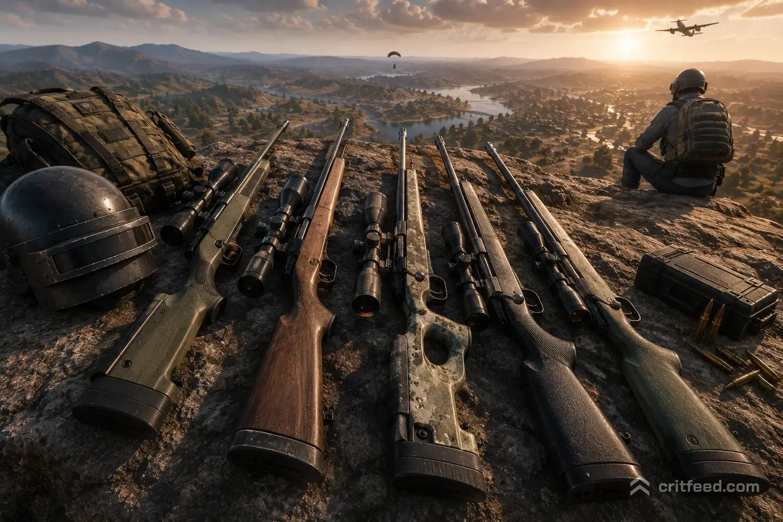 bolt action rifle in pubg