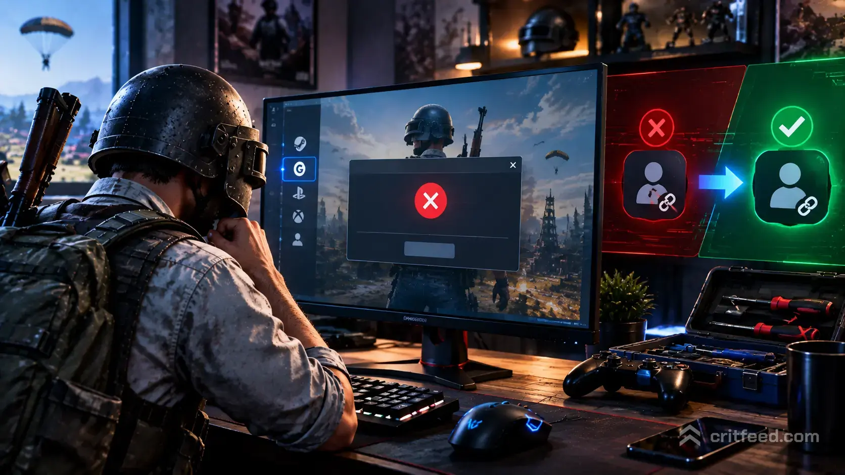 Failed to Authenticate From External Provider PUBG Fix