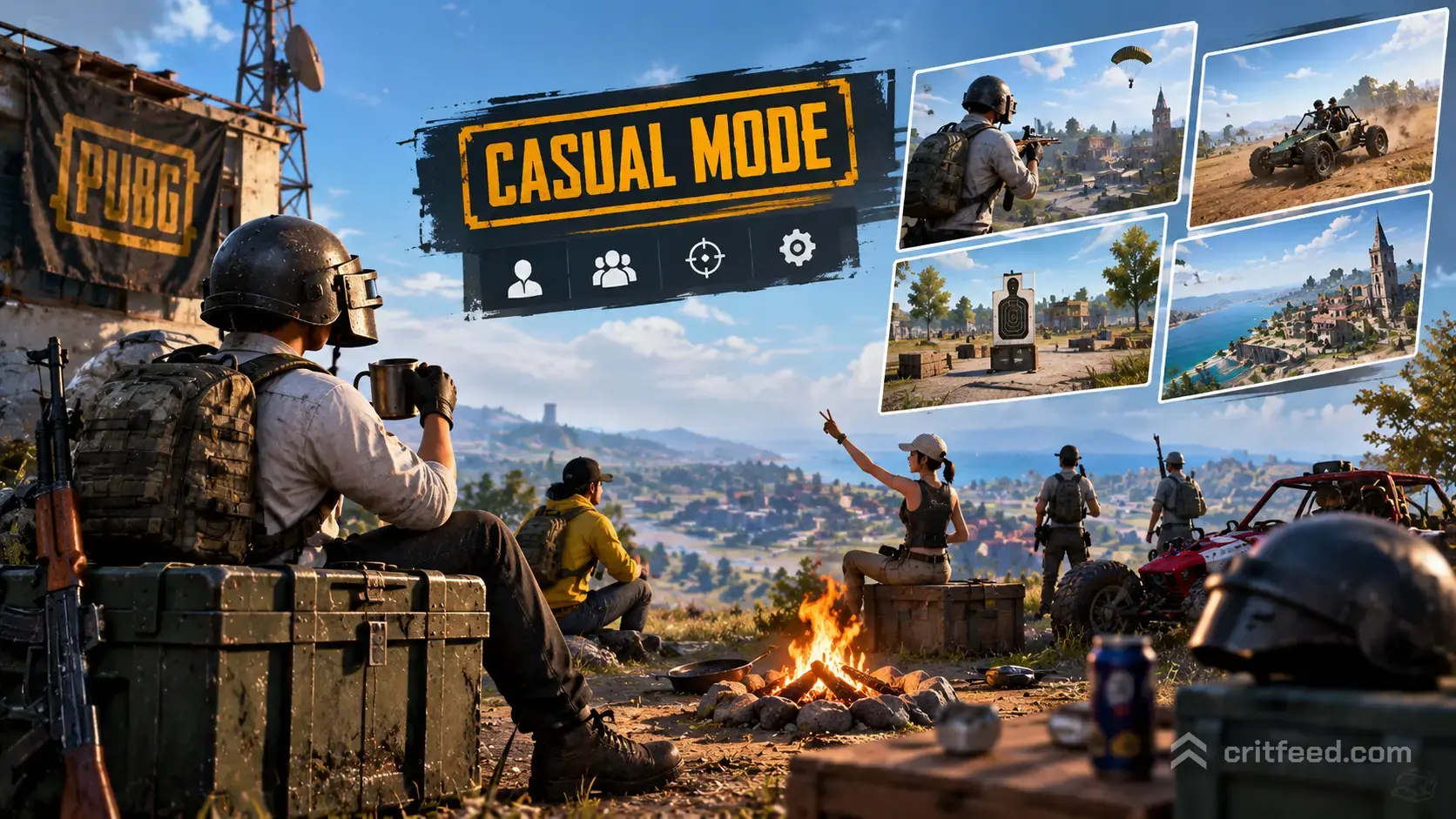 pubg casual mode