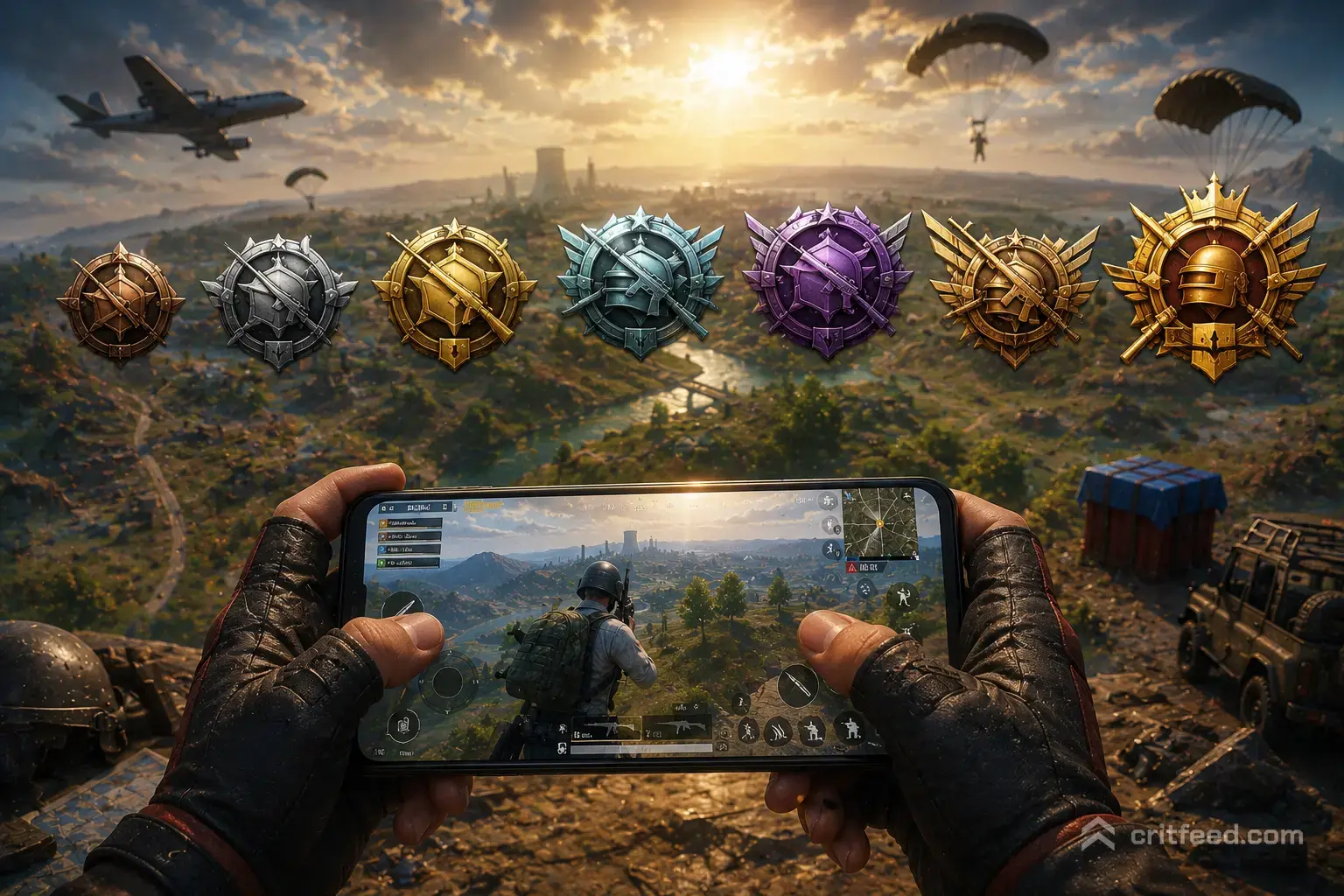 pubg mobile ranks