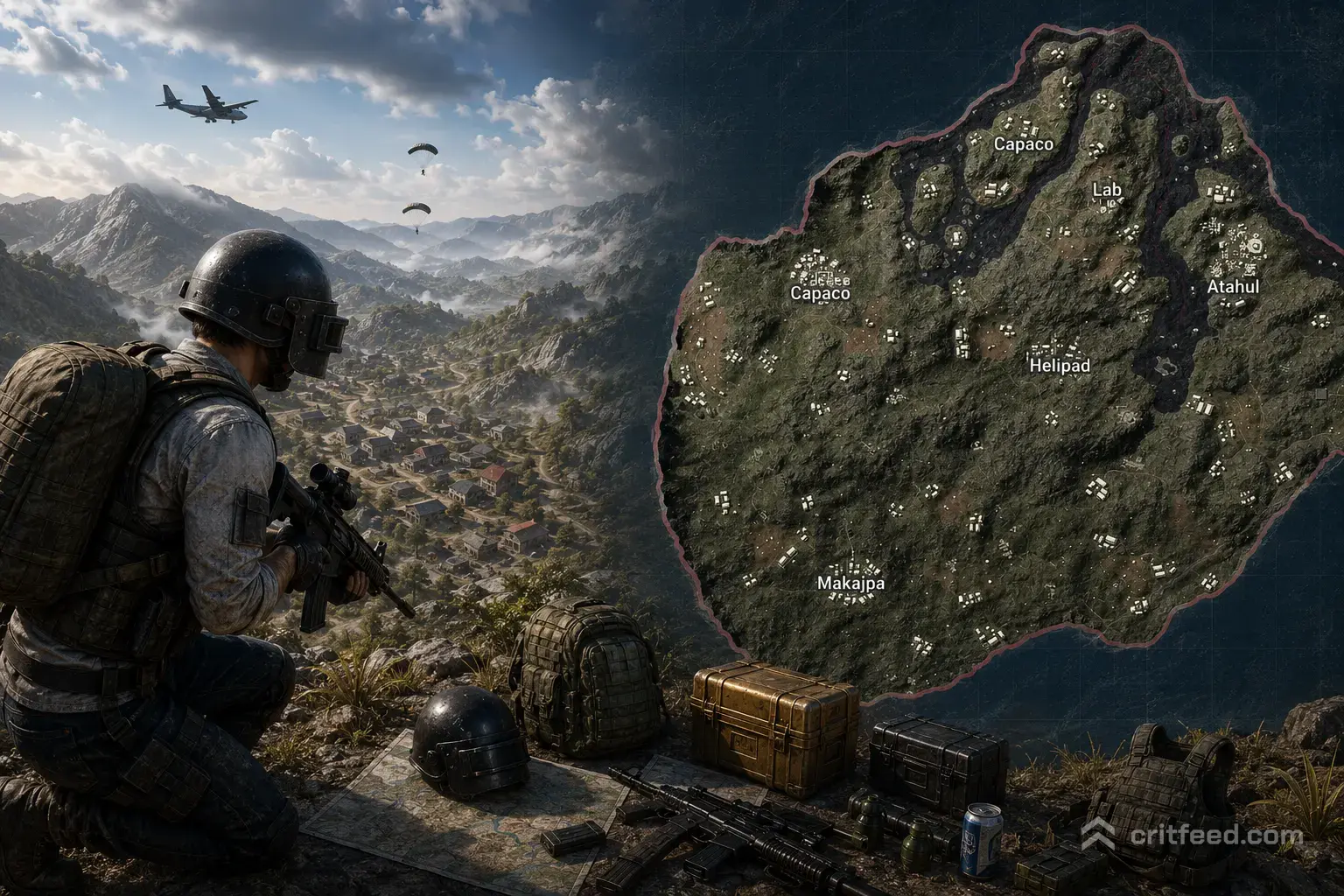pubg paramo map
