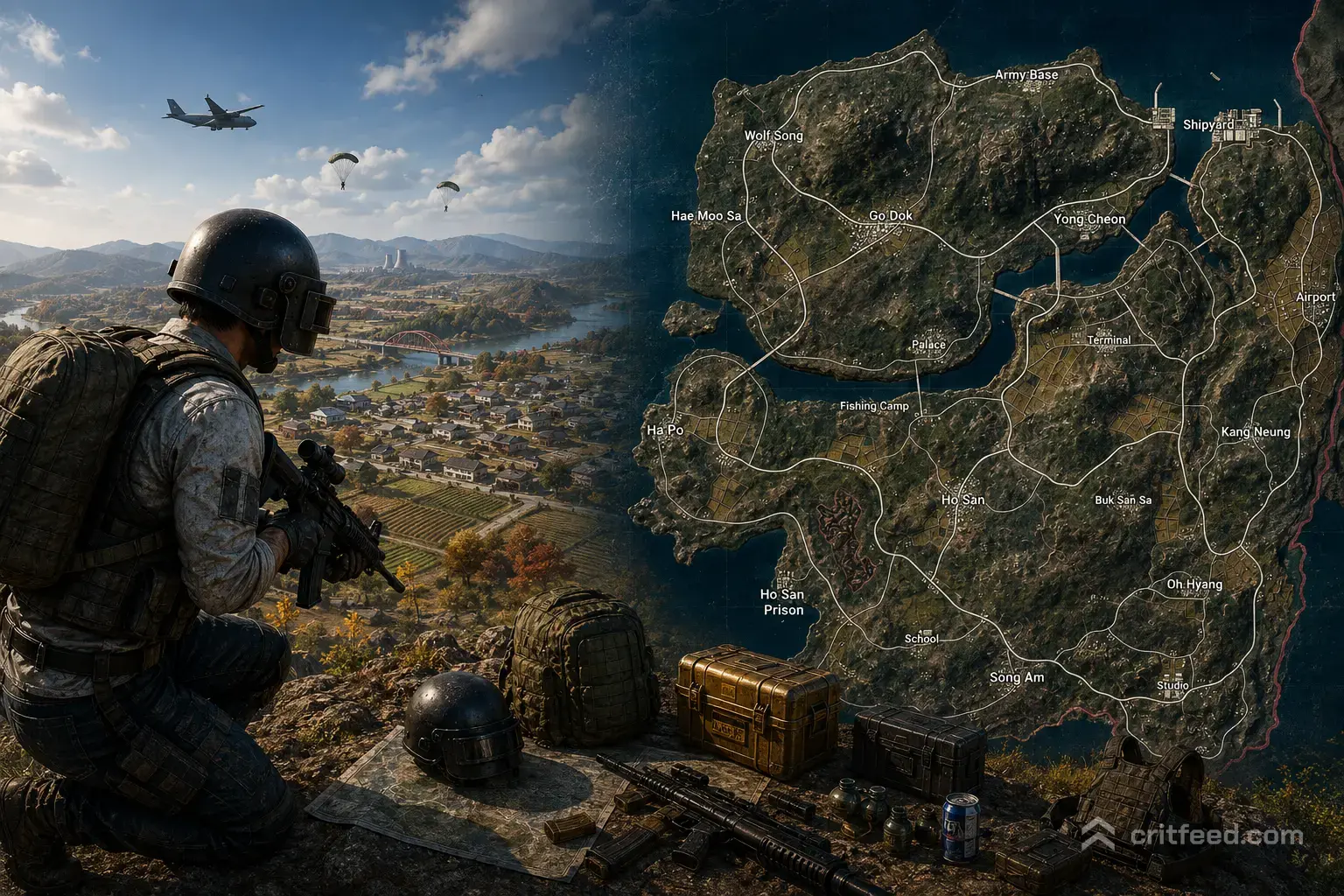pubg taego map