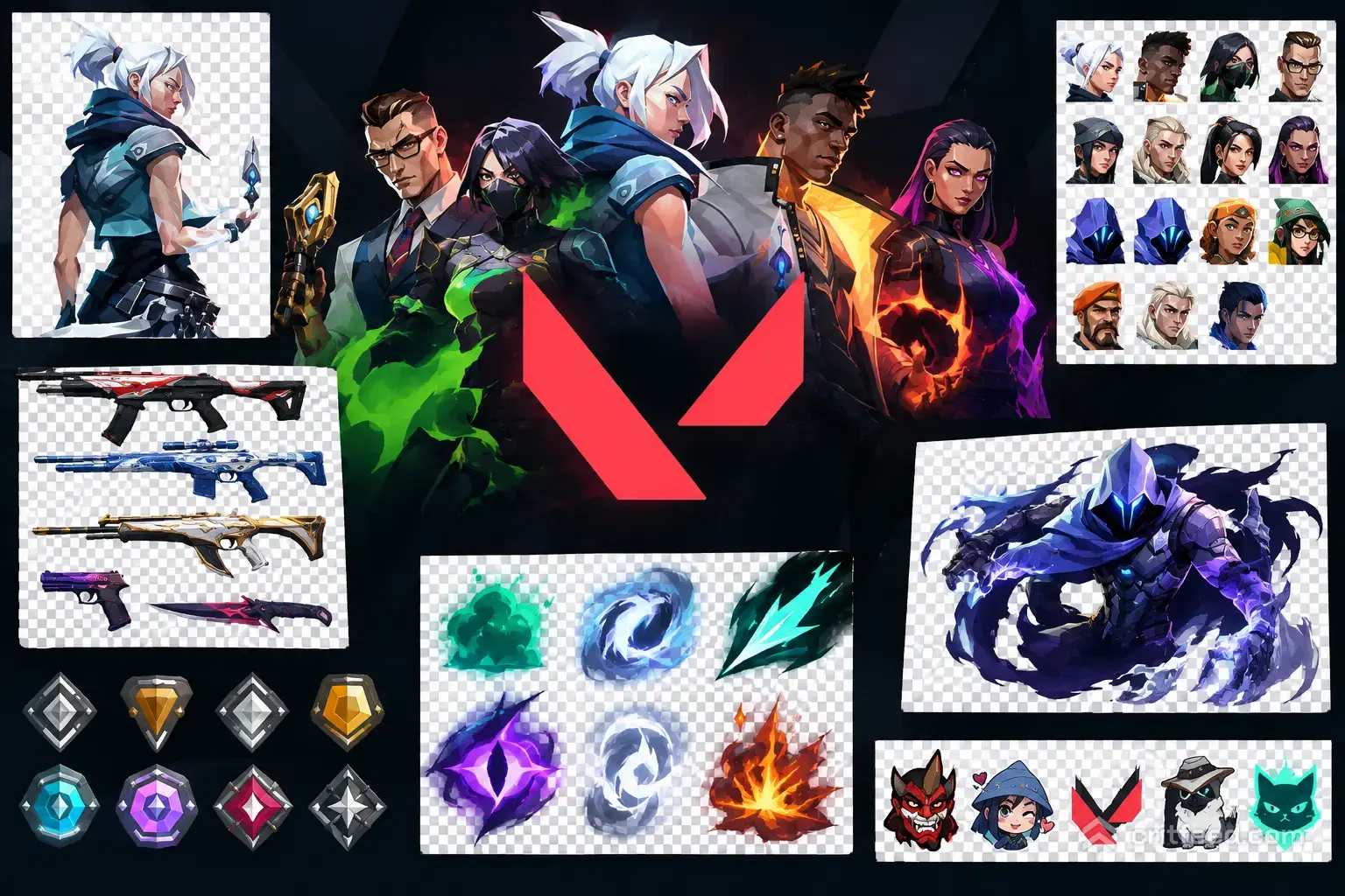 Valorant PNG Files: Where to Find Official Logos & Agent Art