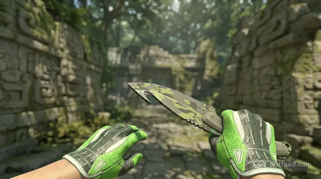 Gut Knife Boreal Forest + Hedge Maze