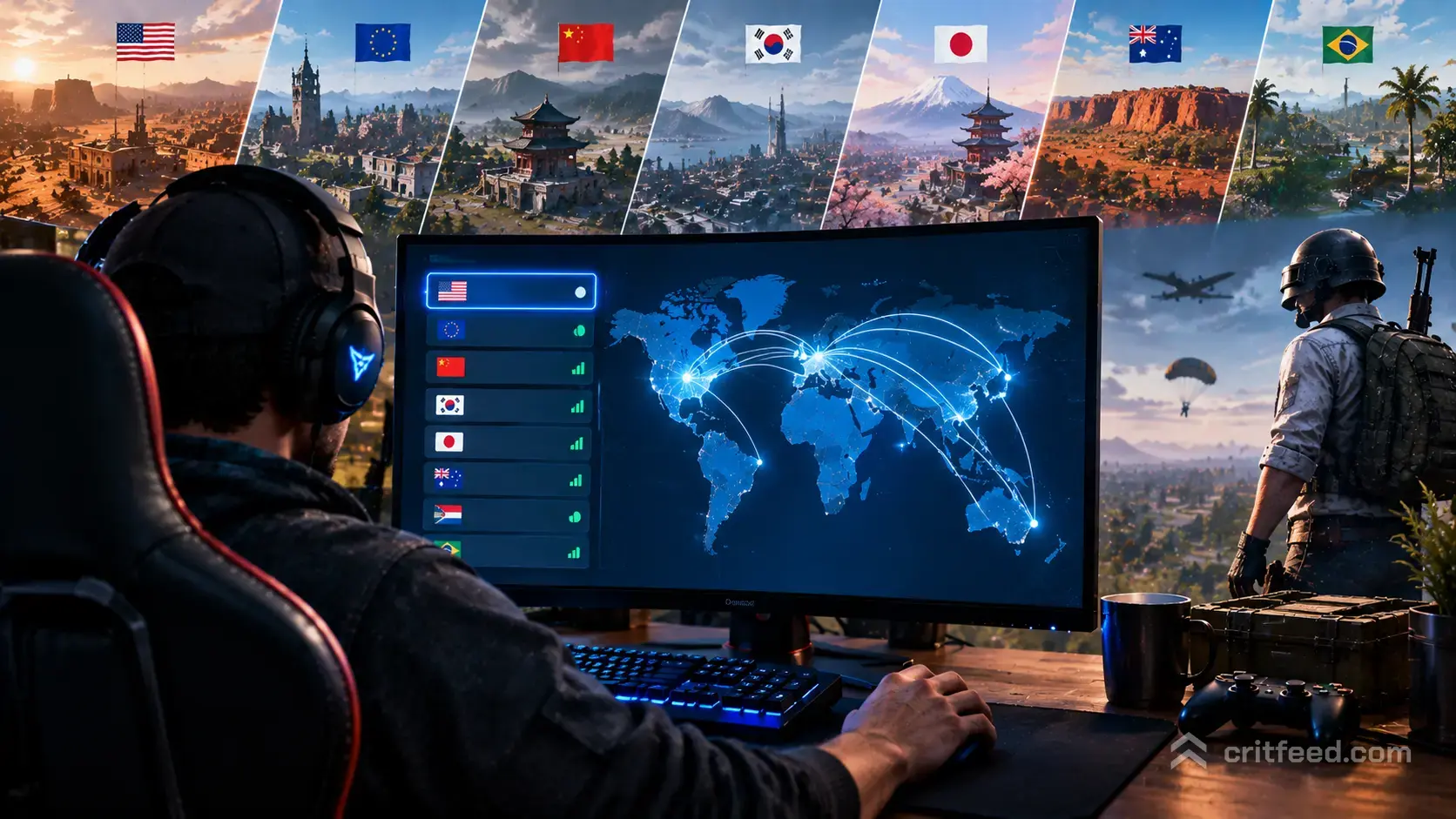 How to Change Server in PUBG: Full PC Region Guide