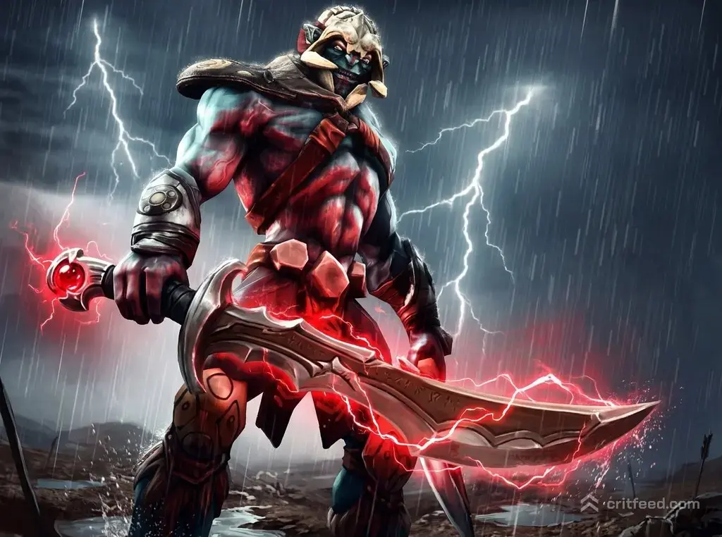 Huskar using sange