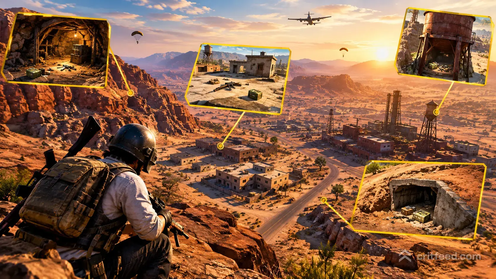PUBG Miramar Secret Locations