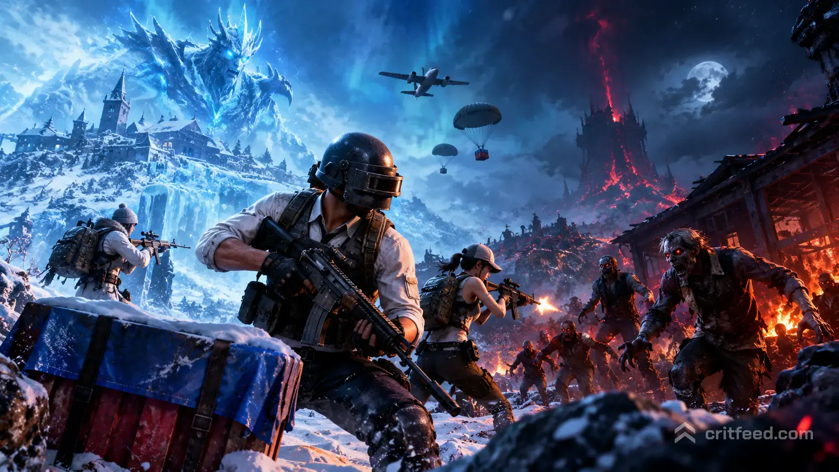 PUBG Mobile 4.7 Update: Frost Descends, Zombies & More
