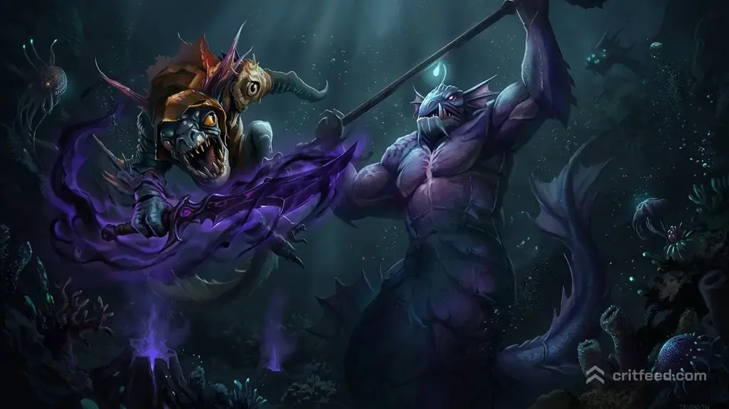 Slark skip slardar with shadow blade