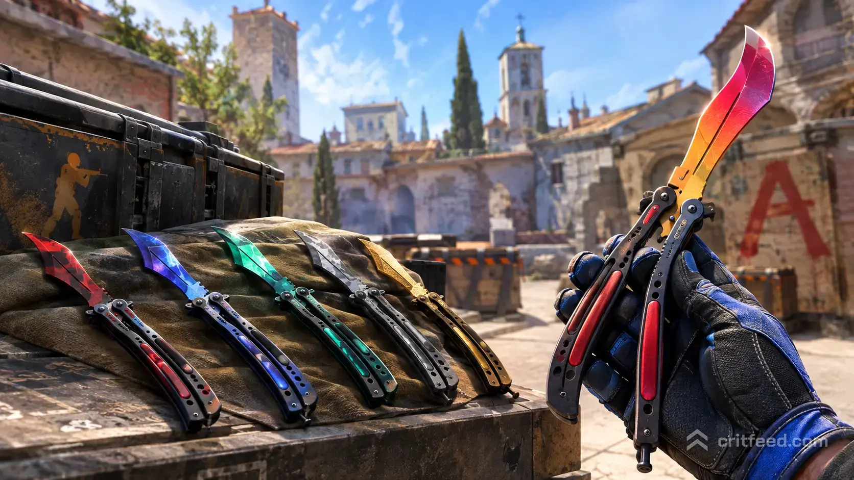 butterfly knife cs2