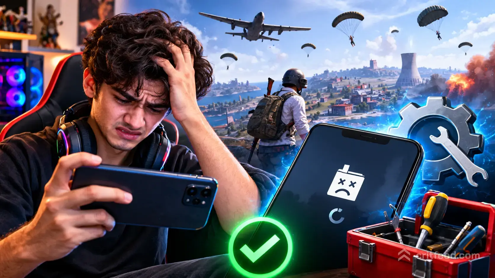pubg mobile crashing