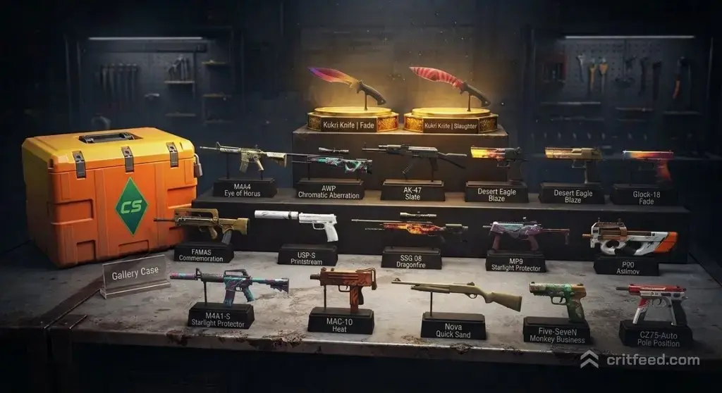 the gallery collection skins