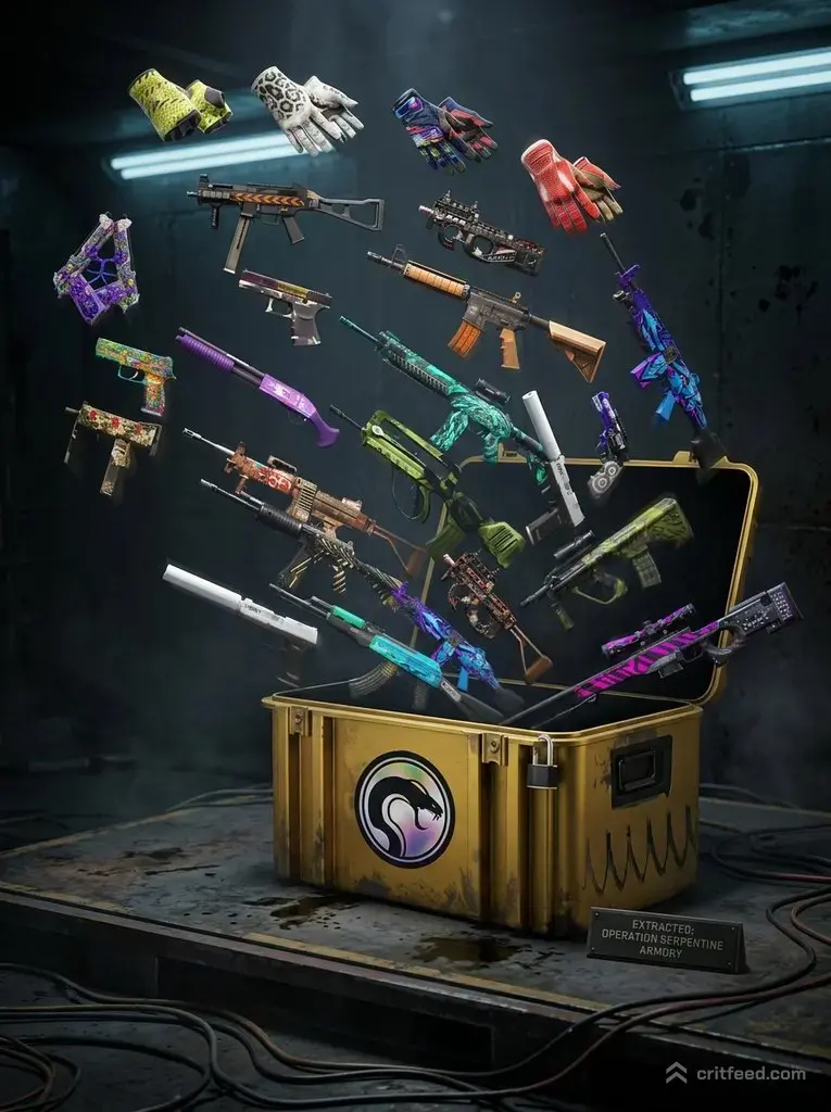 the recoil collection skins